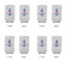 Monogram Anchor 12oz Tall Can Sleeve - Set of 4 - APPROVAL