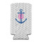 Monogram Anchor 12oz Tall Can Sleeve - Set of 4 - FRONT