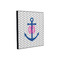 Monogram Anchor 12x12 Wood Print - Angle View