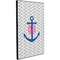 Monogram Anchor 20x30 Wood Print - Angle View