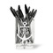 Monogram Anchor Acrylic Pencil Holder - FRONT