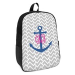 Monogram Anchor Kids Backpack (Personalized)