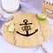 Monogram Anchor Bamboo Cutting Board - In Context