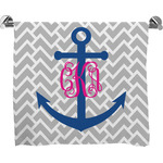 Monogram Anchor Bath Towel (Personalized)