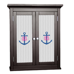 Monogram Anchor Cabinet Decal - Large