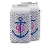 Monogram Anchor Can Cooler (12 oz)