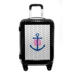 Monogram Anchor Carry On Hard Shell Suitcase (Personalized)