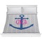 Monogram Anchor Comforter (King)