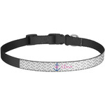 Monogram Anchor Dog Collar - Large