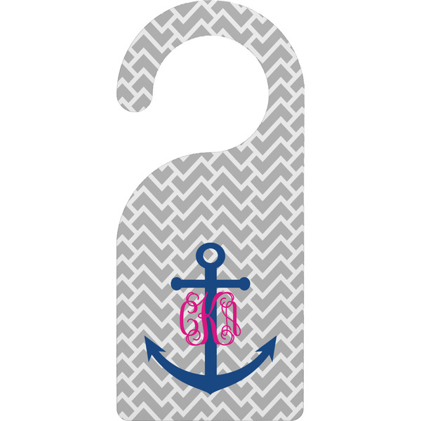 Custom Monogram Anchor Door Hanger