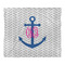 Monogram Anchor Duvet Cover - King - Front