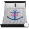 Monogram Anchor Duvet Cover (Queen)