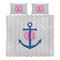 Monogram Anchor Duvet Cover Set - King - Alt Approval