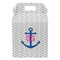 Monogram Anchor Gable Favor Box - Front