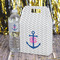 Monogram Anchor Gable Favor Box - In Context