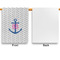 Monogram Anchor Garden Flags - Large - Single Sided - APPROVAL