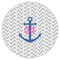 Monogram Anchor Icing Circle - XSmall - Single