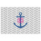 Monogram Anchor Indoor / Outdoor Rug - 2'x3' - Front Flat