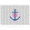 Monogram Anchor Indoor / Outdoor Rug - 4'x6' - Front Flat