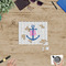 Monogram Anchor Jigsaw Puzzle 252 Piece - In Context