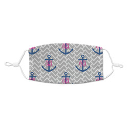 Monogram Anchor Kid's Cloth Face Mask (Personalized)