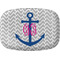 Monogram Anchor Melamine Platter