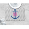 Monogram Anchor Memory Foam Bath Mat - LIFESTYLE 34x21