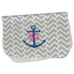 Monogram Anchor Burp Cloth - Fleece