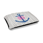 Monogram Anchor Outdoor Dog Bed - Medium