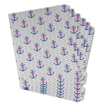 Monogram Anchor Binder Tab Divider - Set of 6