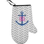 Monogram Anchor Oven Mitt (Personalized)