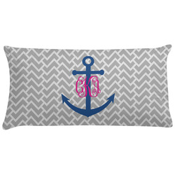 Monogram Anchor Pillow Case