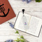 Monogram Anchor Plastic Bookmarks - In Context