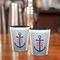 Monogram Anchor Shot Glass - Two Tone - LIFESTYLE