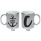 Monogram Anchor Silver Mug - Approval