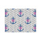 Monogram Anchor Tissue Paper - Lightweight - Medium - Front