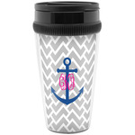 Monogram Anchor Acrylic Travel Mug without Handle (Personalized)