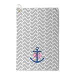 Monogram Anchor Waffle Weave Golf Towel