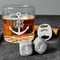 Monogram Anchor Whiskey Stones - Set of 9 - In Context