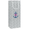 Monogram Anchor Wine Gift Bag - Matte - Main