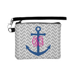 Monogram Anchor Wristlet ID Case