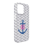 Monogram Anchor iPhone Case - Plastic - iPhone 13 Pro Max