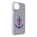 Monogram Anchor iPhone Case - Plastic - iPhone 14 Pro Max