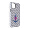 Monogram Anchor iPhone 14 Pro Tough Case - Angle