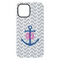 Monogram Anchor iPhone 15 Plus Tough Case - Back