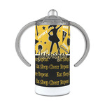 Cheer 12 oz Stainless Steel Sippy Cup (Personalized)