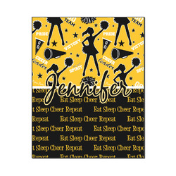 Cheer Wood Print - 16x20 (Personalized)