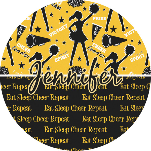 Custom Cheer Multipurpose Round Labels - 2" (Personalized)