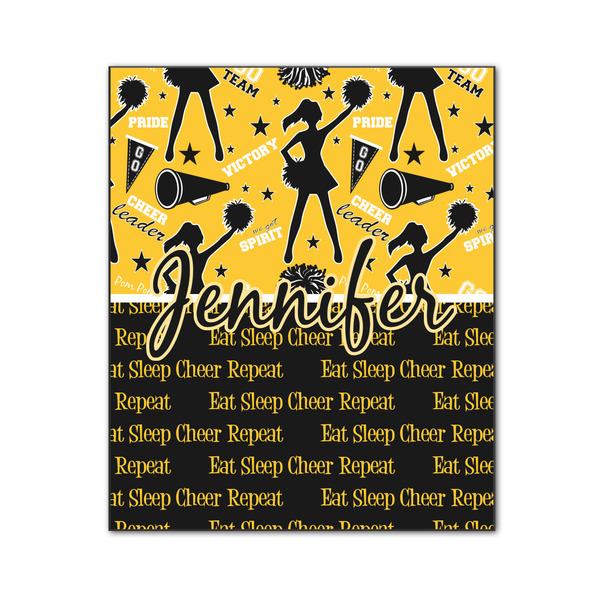 Custom Cheer Wood Print - 20x24 (Personalized)