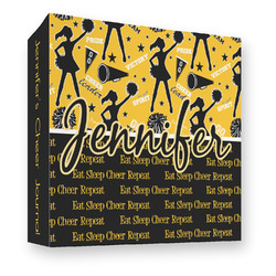 Cheer 3 Ring Binder - Full Wrap - 3" (Personalized)